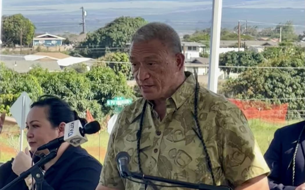 Maui County Mayor Richard Bissen