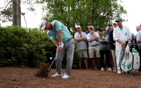 AUGUSTA, GEORGIA - APRIL 07: Ryan Fox of New Zealand plays a shot on the third hole during the second round of the 2023 Masters Tournament at Augusta National Golf Club on April 07, 2023 in Augusta, Georgia.   Patrick Smith/Getty Images/AFP (Photo by Patrick Smith / GETTY IMAGES NORTH AMERICA / Getty Images via AFP)