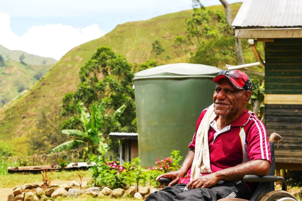 Prominent Papua New Guinea literary figure, Francis Nii.