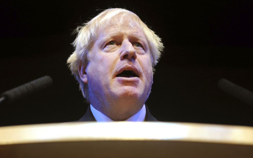 British Conservative Party Member of Parliament Boris Johnson