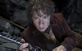 Martin Freeman in The Hobbit: The Desolation of Smaug (2013), directed by Peter Jackson.