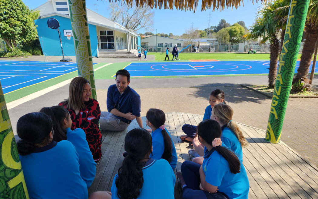 Marama Davidson and Ricardo Menendez-March are at Hay Park School in Auckland on 19 September for a policy announcement.