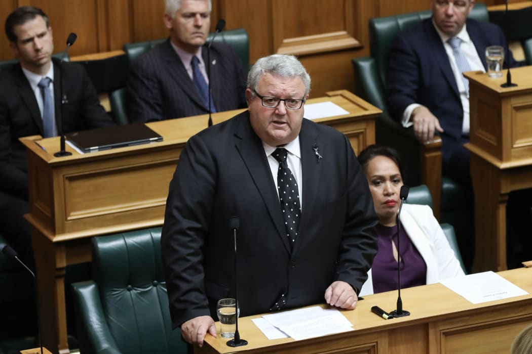 National MP Gerry Brownlee in the House