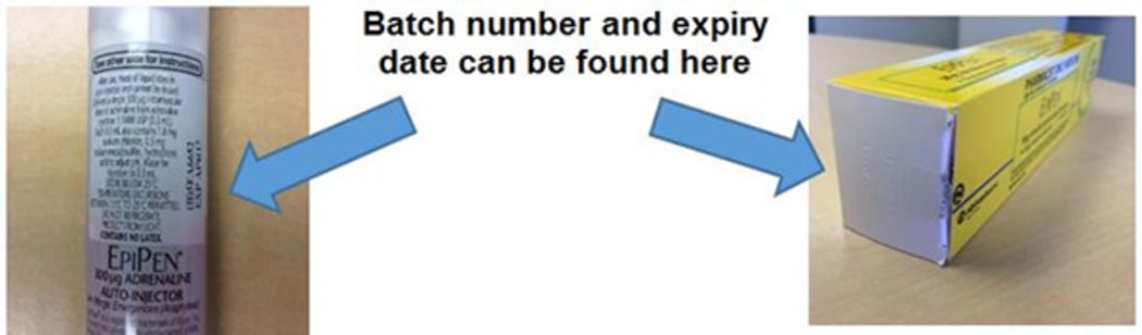Batch numbers and expiry dates on the recalled products can be found at the end of the carton or on the label of the pen.