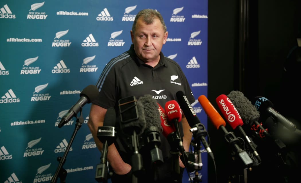 All Blacks coach Ian Foster.