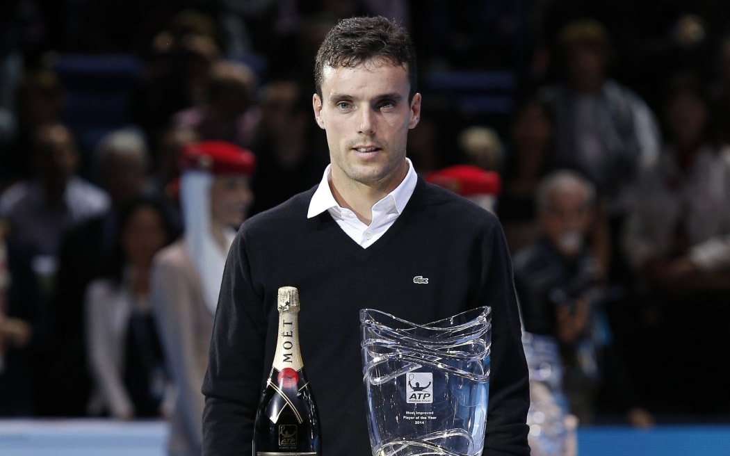 Roberto Bautista Agut won the ATP most improved player award in 2014