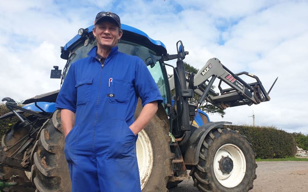 Lepperton dairy farmer Mark Hooper said lockdown had come at a busy time.