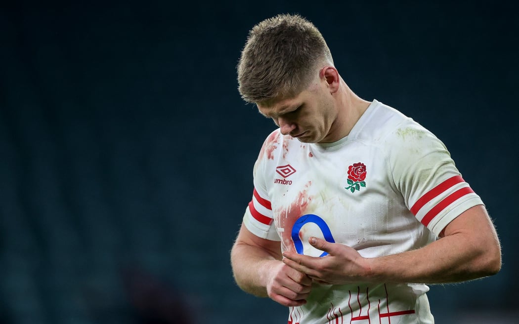 England captain Owen Farrell.