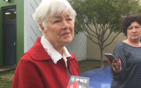 Jeanette Fitzsimons at the Green Party conference in August 2018