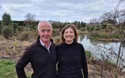 Mike and Eileen Lawson.