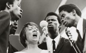 Barbara Dane and The Chambers Brothers, cover image of their 1966 album