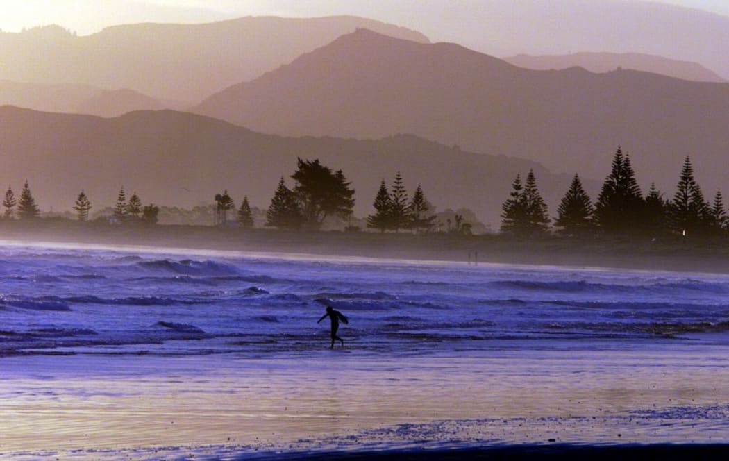 Poverty Bay at Gisborne's Waikanae Beach.