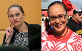 Carmel Sepuloni and Jenny Salesa