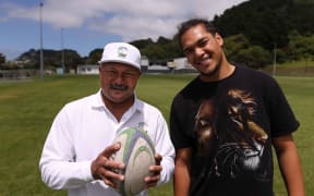 Father and son Ken and Naitoa Ah Kuoi.