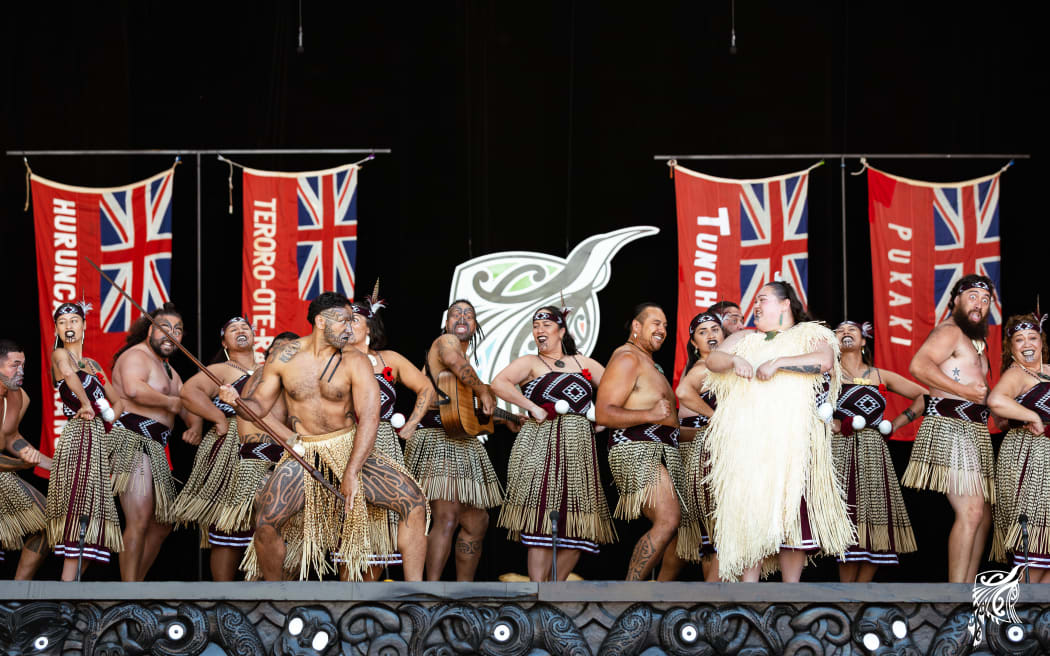Te Kapa Haka o Ngāti Whakaue.