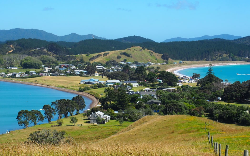 Low-lying Bland Bay, on the Whangaruru Peninsula, is highly susceptible to flooding.