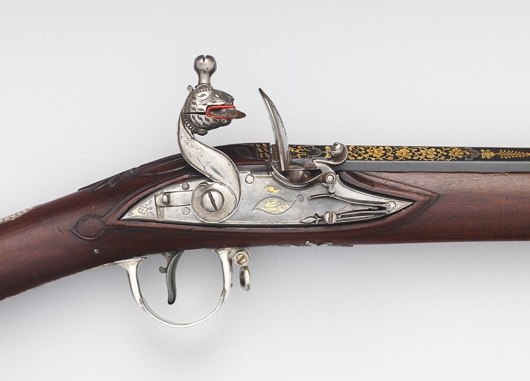 A Flintlock Blunderbuss in the collection of the Metropolitan Museum of Art