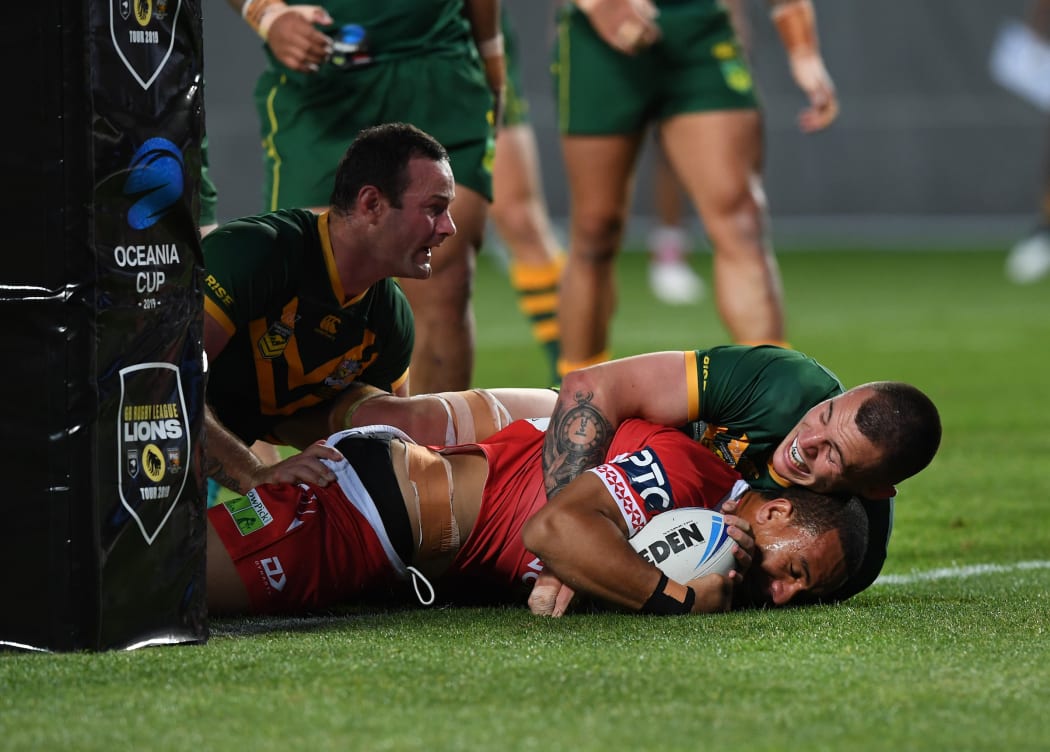 Sport: Tonga XIII shock world champion Australians | RNZ News