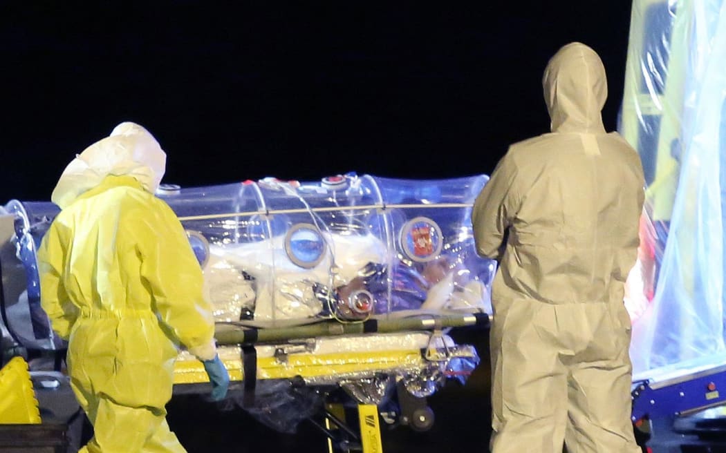 Spanish priest Manuel Garcia Viejo died shortly after being transferred to a Madrid hospital.