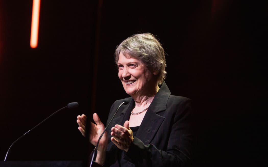 Helen Clark at Labour's campaign launch
