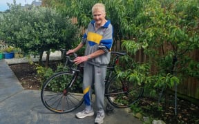 Mosgiel resident Carole Evans, 84, said she was first introduced to cycling about 34 years ago through her husband and she has loved getting on her bike ever since. She is wearing her original 1992 Masters Games tracksuit.