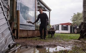 West Auckland flood damage, 30 January 2023