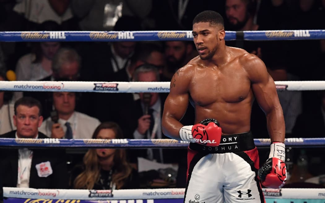 British boxer Anthony Joshua