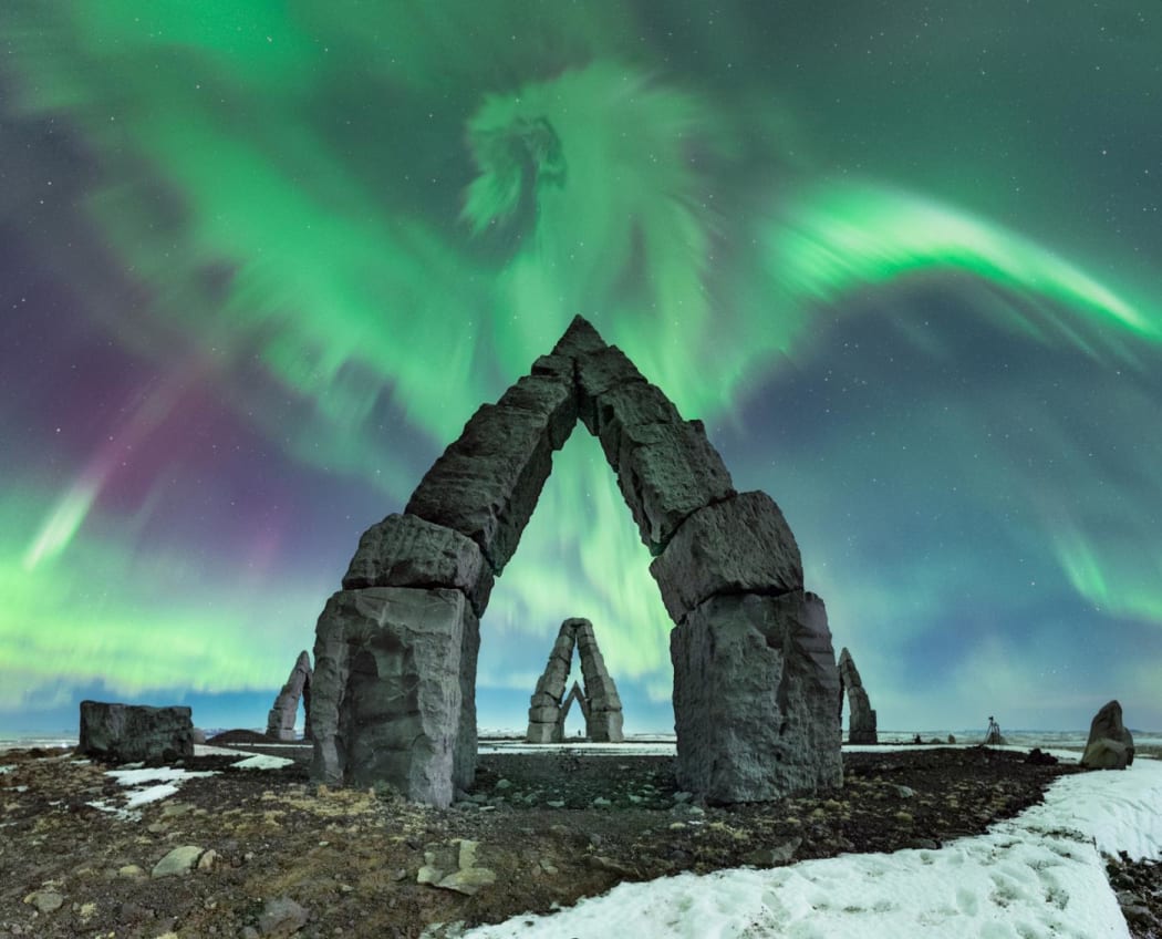 Arctic Dragon by Carina Letelier Baeza is one of over 100 photographs on show at the National Maritime Museum in London as part of the Astronomy Photographer of the Year competition.