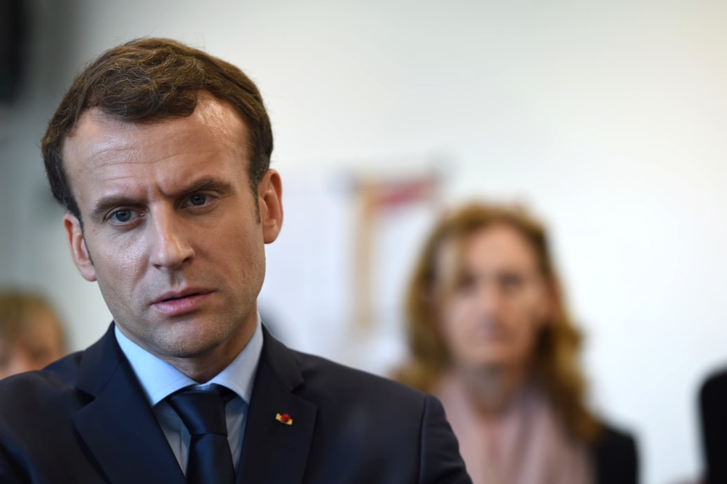French president Emmanuel Macron