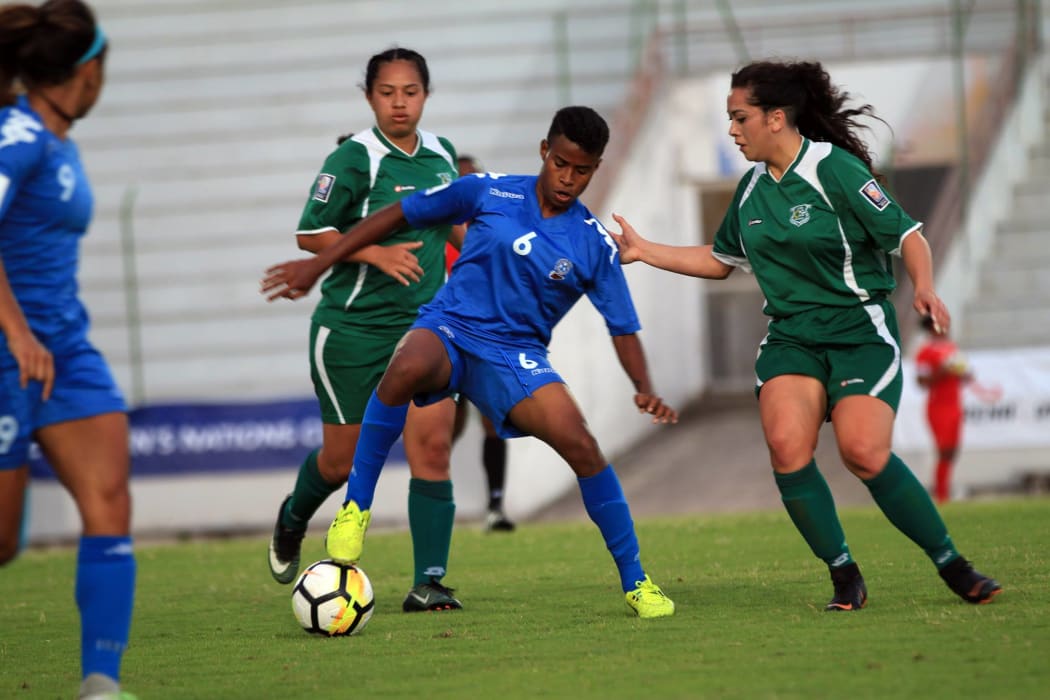 Cema Nasau opened the scoring for Fiji.