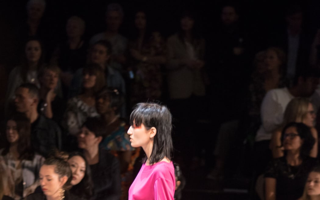 Kate Sylvester closes the trade week with colour blocking and 80s glam
