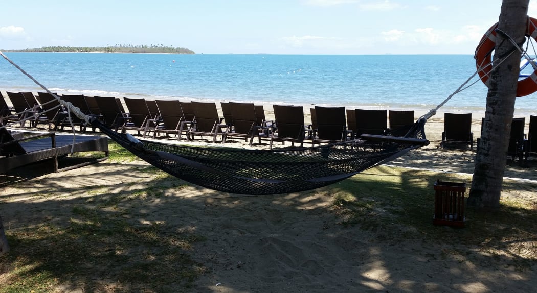Denarau, Fiji's tourist belt.