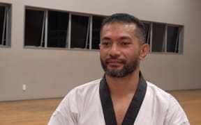 Tonga's taekwondo coach, Paul Sipata