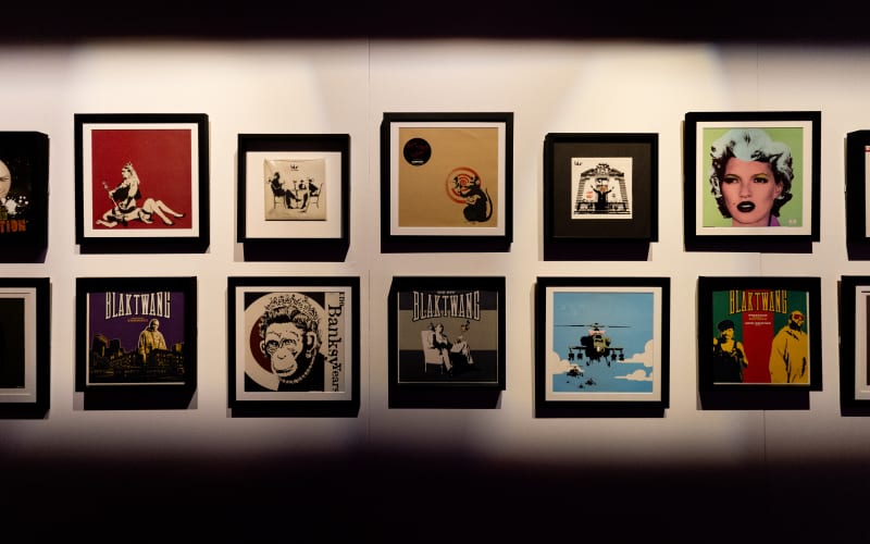 Art of Banksy exhibition sees infamous artist's original works