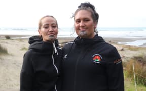 Hinemoa Waitoa (left) and Betty June Waititi-McClutchie say a recent marae-based meth rehab programme helped connect them back to their whenua and whakapapa.