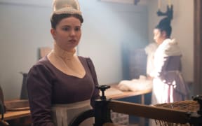 Gracie McGonigal plays Hazel, a maid in season four of Netflix' global hit Bridgerton.