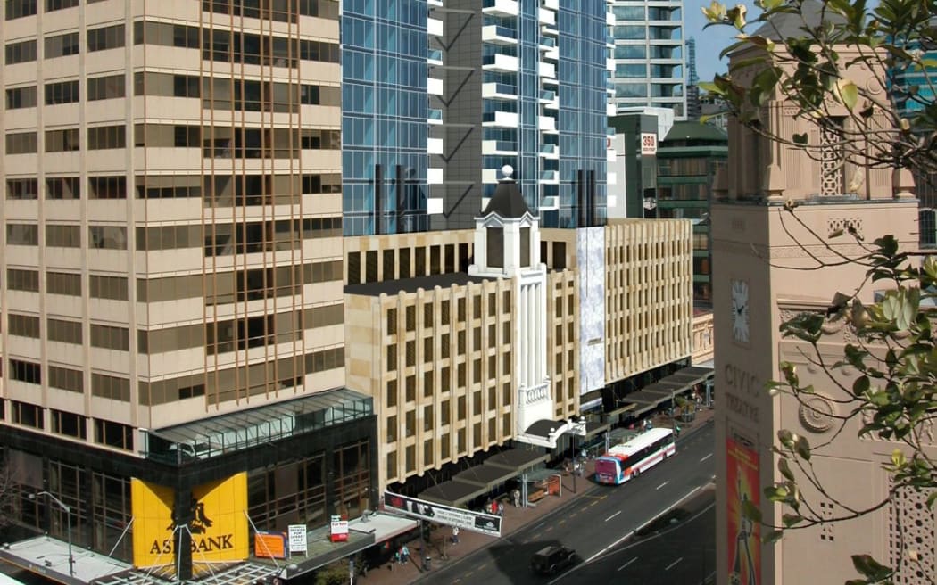 The planned St James Suites.