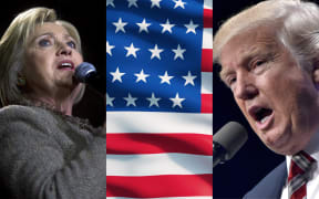 Hillary Clinton and Donald Trump.