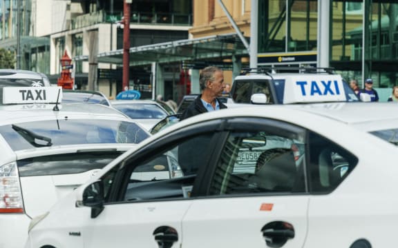 Taxies in Auckland ferry