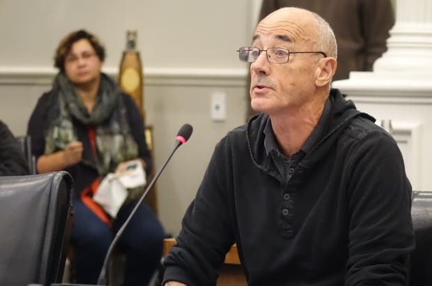 Andy Barratt was worried the turbines would set a precedent if approved.