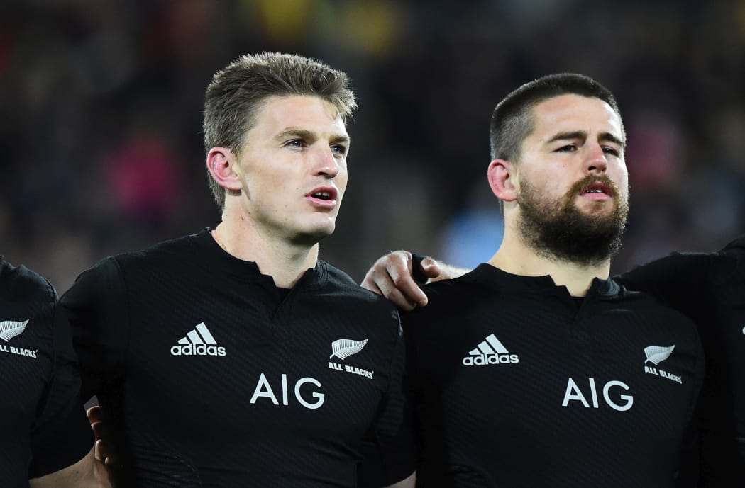 All Blacks first-five Beauden Barrett and hooker Dane Coles have been shortlisted for World Rugby's men's player of the year