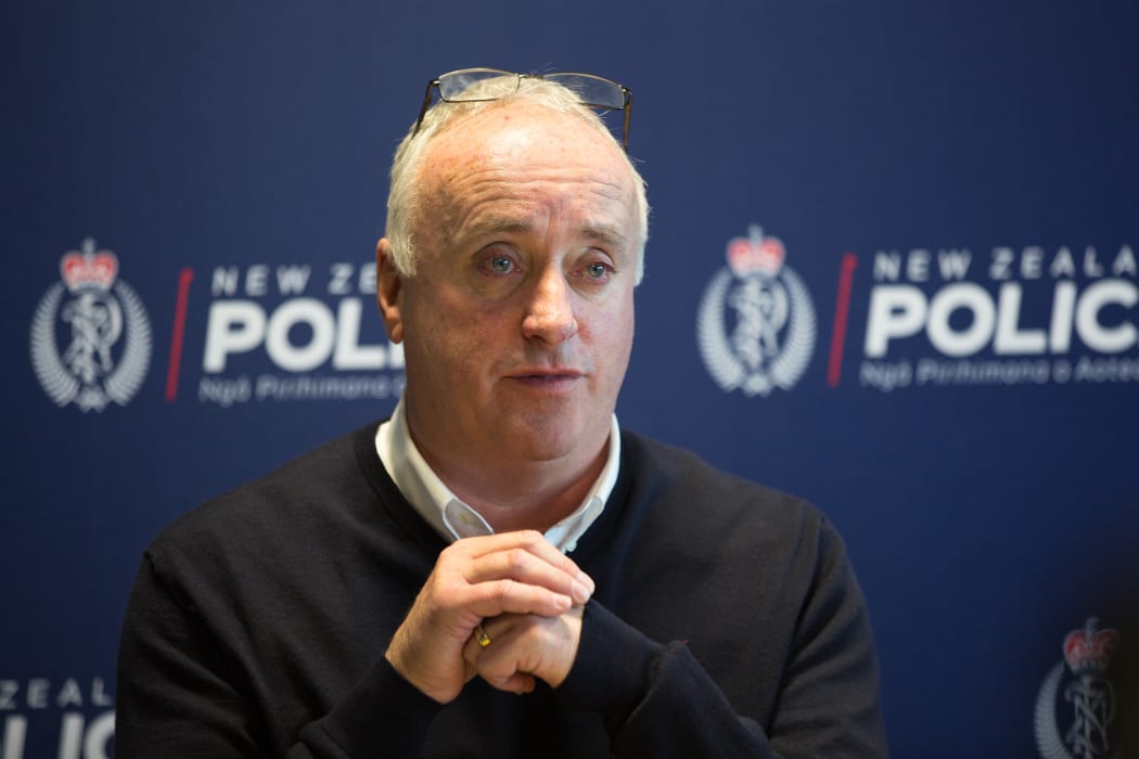 David Millane, the father of missing British woman Grace Millane speaks to the media