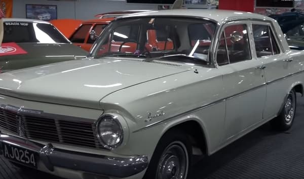 This beautifully restored Holden EH is part of the museum's collection.