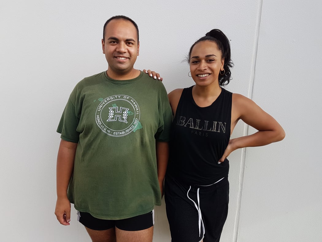 Spencer Papali'i and Amanaki Lelei Prescott-Faletau