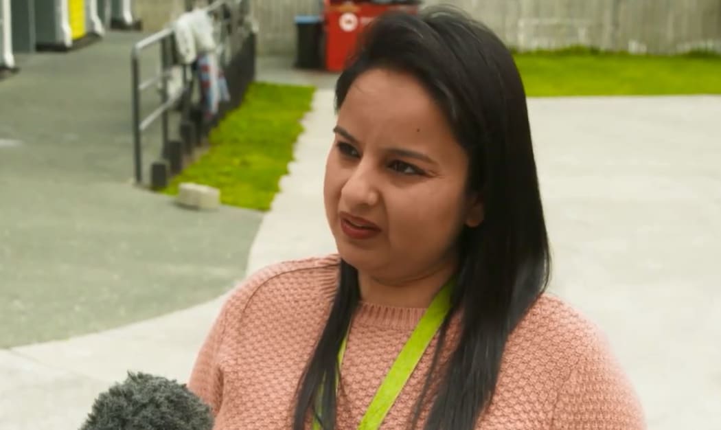 Pacific Motel manager Sandeep Kaur.