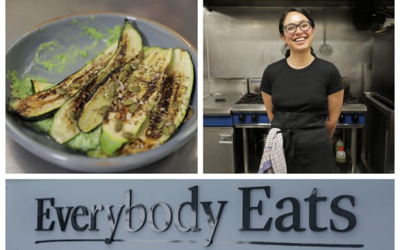 Everybody Eats Wellington's Head chef Alicia Mendez.