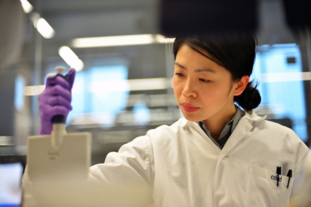 Woman scientist