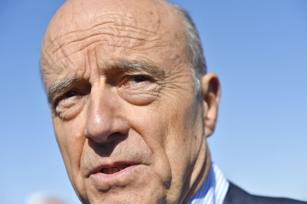 French presidential hopeful Alain Juppe