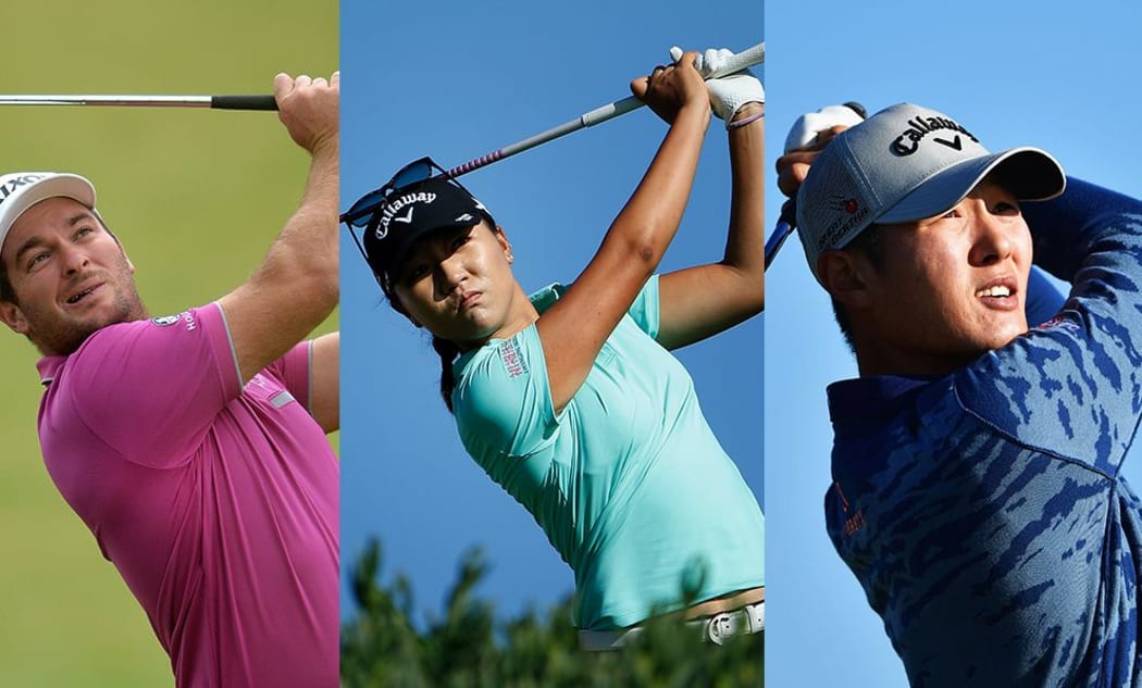 Ryan Fox, Lydia Ko, Danny Lee