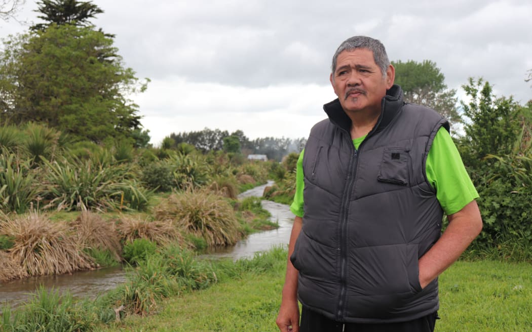 Cordry Huata, chairman of Mangaroa Marae.
